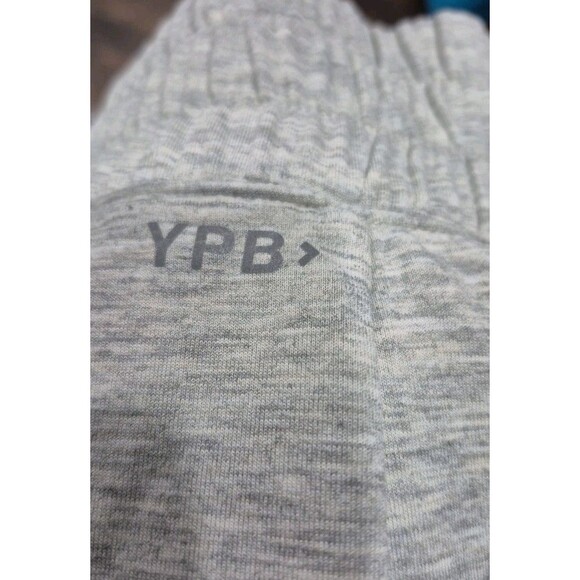 Abercrombie Fitch YPB Neoknit Shorts Women L Athletic Lounge Beach Gray - Picture 9 of 9